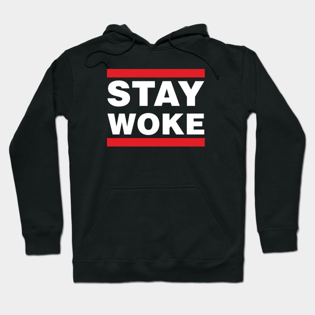 Stay Woke Hoodie by NovaTeeShop